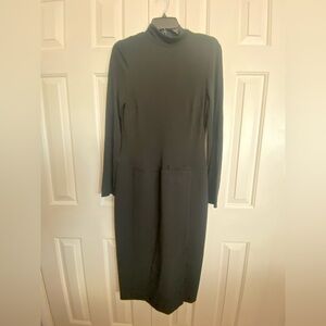 Anne Klein Classic Black Long Sleeve Dress